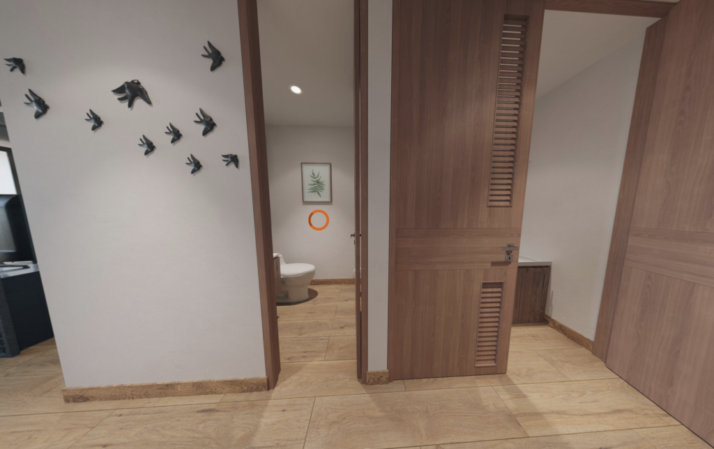 Baño social