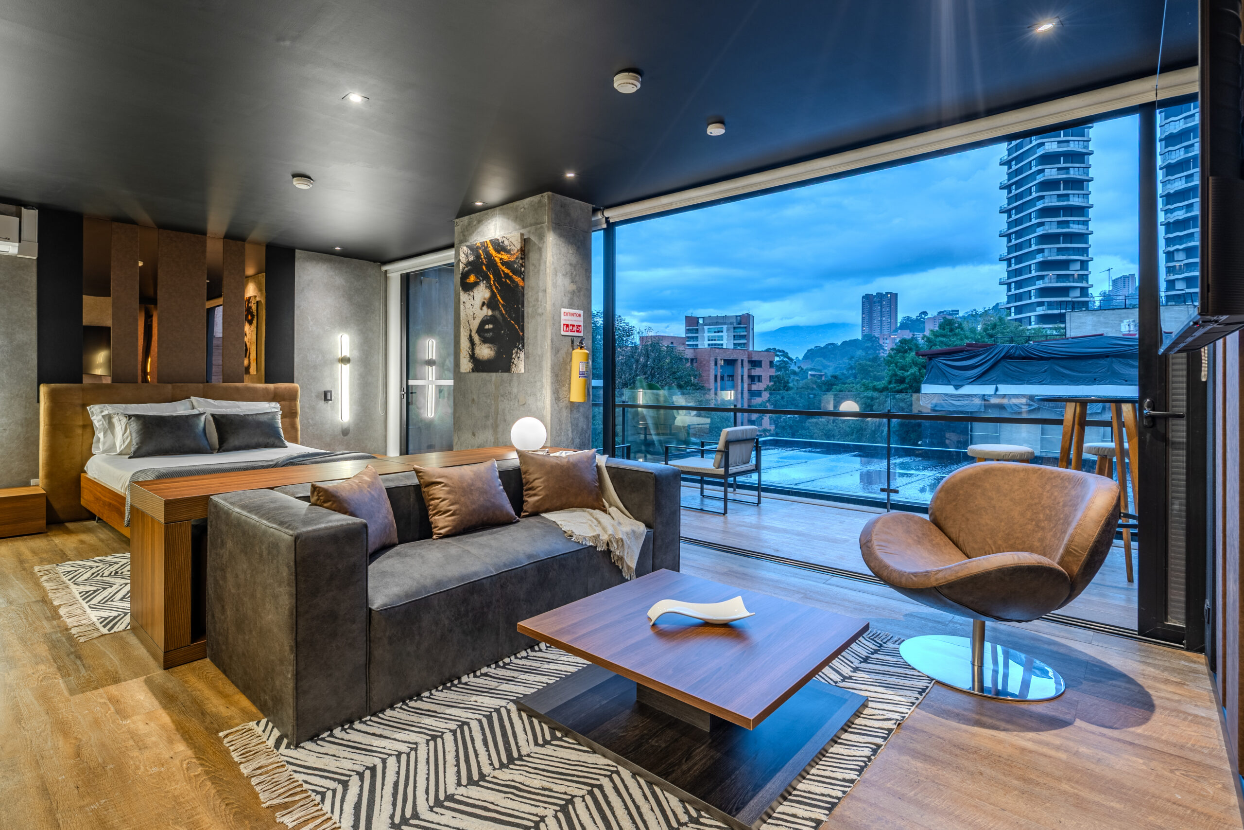 Luxury 1-Bedroom Apartment for Sale in Energy Living – El Poblado, Medellín