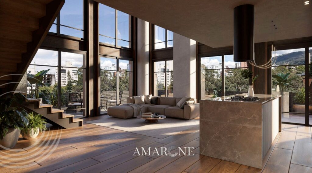 AMARONE RENDER INTERIOR DUPLEX