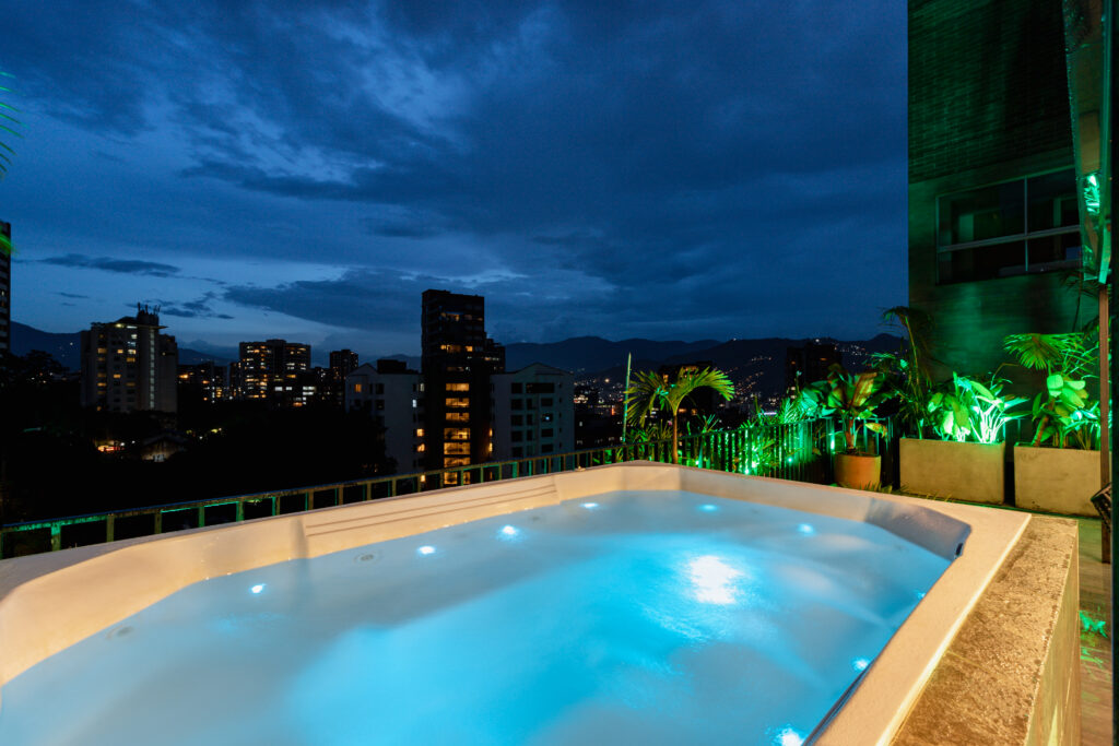 Corner Triplex with Private Terrace and Jacuzzi view 60