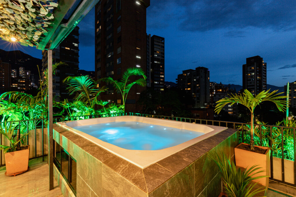 Corner Triplex with Private Terrace and Jacuzzi view 61